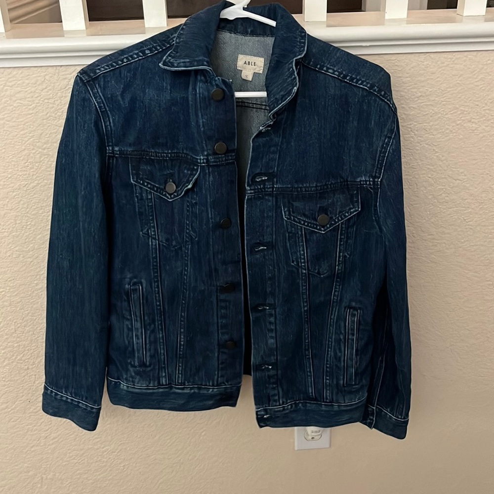 Small Able denim jacket EUC